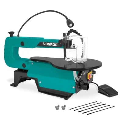 Afbeelding van VONROC Figuurzaagmachine 120W Incl. 6 zaagbladen