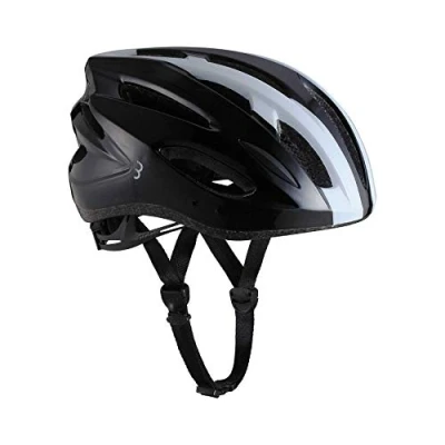 Afbeelding van BBB Cycling Condor Fietshelm Volwassenen MTB helm &amp; Racefiets Wielrenhelm Dames Heren Zwart/Wit Maat M BHE 35