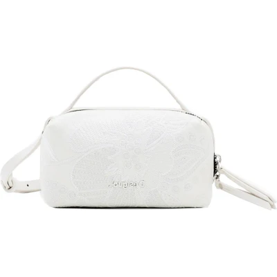 Afbeelding van Desigual Alpha Detroit Clutch, Dames, Maat: One Size, Crudo