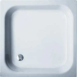 Afbeelding van Bette plaatstalen douchebak glad 80x80x15