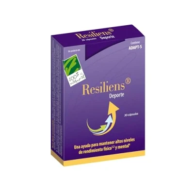 Afbeelding van 100%natura Resiliens Deporte 30 Cap