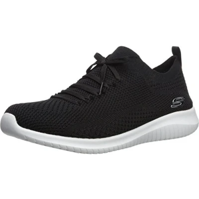 Afbeelding van Skechers Ultra Flex statements Sneaker voor dames, Zwart/Wit, 38 EU