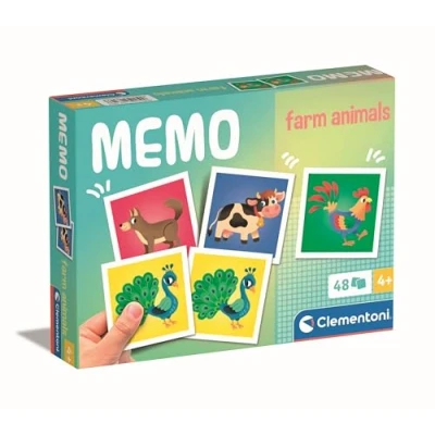 Afbeelding van Clementoni Memory Pocket Farm Animals