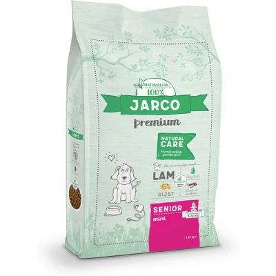 Afbeelding van Jarco Dog Natural Mini Senior Hondenvoer Lam 1.75 kg 2 10kg