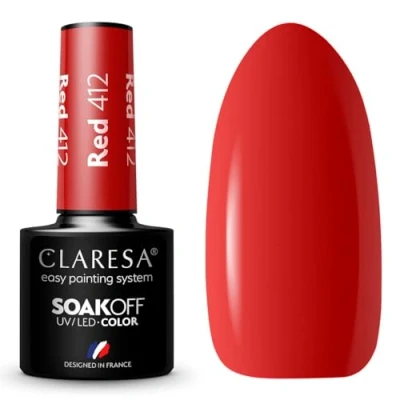 Afbeelding van CLARESA gellak ROOD 412 5g