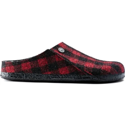 Afbeelding van Birkenstock Zermatt Rivet heren slipper rood maat 41 (EU) 7.5 (UK)