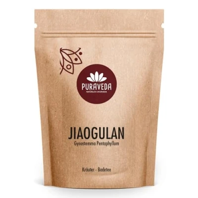 Afbeelding van Jiaogulan onsterfelijkheidskruid 125g gedroogd Verse oogst januari 2019 ZONDER stengels Topkwaliteit handgeplukt Gynostemma Pentaphyllum