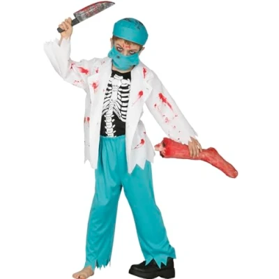 Afbeelding van Fiestas Guirca Zombie Dokter (10 12 jaar)