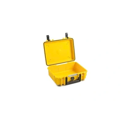 Afbeelding van B&amp;W Outdoor case hardcase type 500 leeg (hardcase IP67, zonder inhoud, waterdicht, binnenmaat 20,5x14,5x8cm, geel)