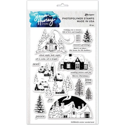 Afbeelding van Ranger Simon Hurley create. Clear Stamp Set Winter Wonderland 15,2x22,86cm