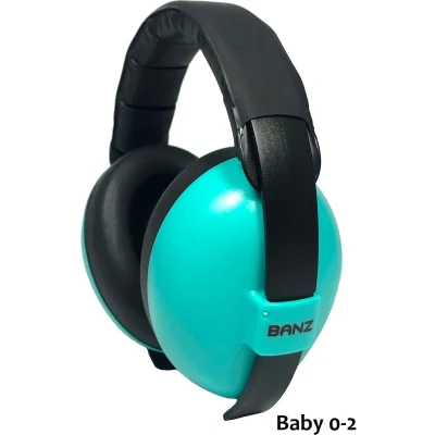 Afbeelding van Banz Geluidsreducerende oorbeschermers voor baby&#039;s Hear no Blare Blauw maat Onesize (0 2yrs)