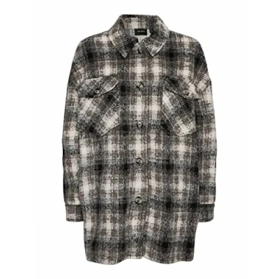 Afbeelding van Vero Moda Jas Vmluna Jacket Ga Noos 10250323 Bungee Cord/check Dames Maat XS