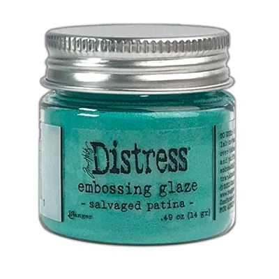 Afbeelding van Ranger Distress Embossing Glaze Salvaged Patina TDE73871 Tim Holtz (05 21)
