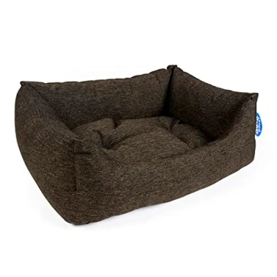 Afbeelding van Duvoplus Dierenkussen Hond Mand Rechthoekig King Brown 110x85x26cm Bruin 1st