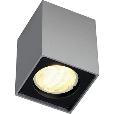 Afbeelding van Slv downlight new square dice zilver zwart 151514