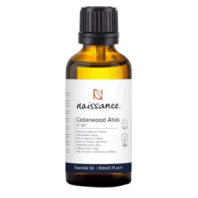 Afbeelding van Naissance Cedar Oil, Atlas (nr. 187) 50 ml 100% Natuurlijke Cederhout Etherische Olie voor Cosmetica, Aromatherapie, Geurlamp Geurolie Aroma Diffuse