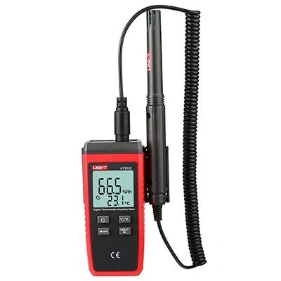 Afbeelding van UNI T UT333S Digitale meter temperatuur en luchtvochtigheid met Bluetooth, 10 C 60 F / 14 140 F, 0 % RH 100%