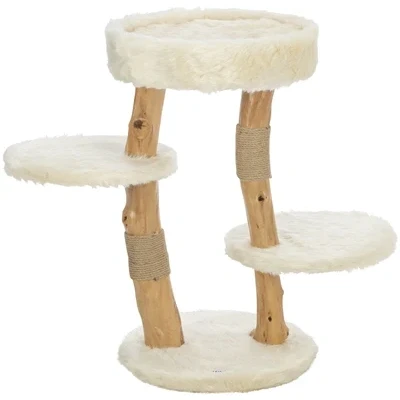 Afbeelding van Trixie Krabpaal Santo Hout Creme