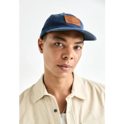 Afbeelding van Levi&#039;s Relaxed Dad Heritage Cap, Donkerblauw, één man, One Size