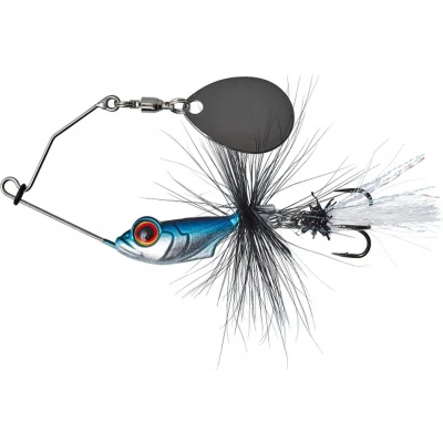 Afbeelding van Gunki Spinnerbait Alvin Fly 5.6gr Sinking &amp; Vibrating Soort : UV Fry