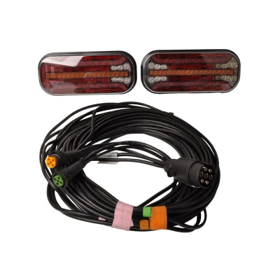 Afbeelding van Aanhangwagendirect Fristom FT 230 LED verlichtingsset 7 meter polig