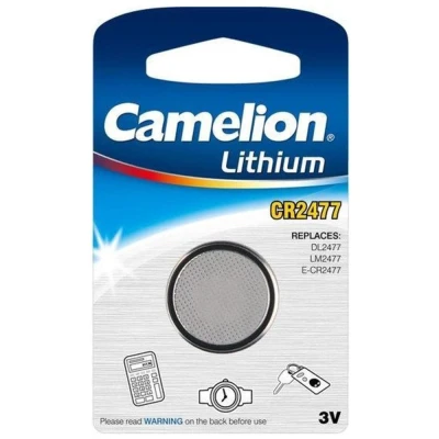 Afbeelding van Camelion Knoopcel Batterij CR2477 BP1 1stuk(s) 3 0.025Ah 4260216455353