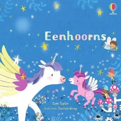 Afbeelding van Uitgeverij usborne lichtjes en geluidenboek eenhoorns