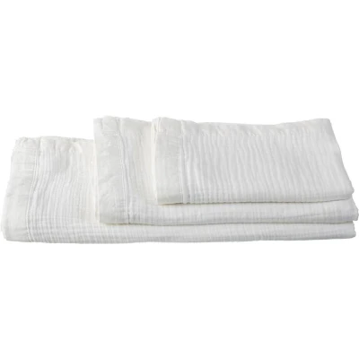 Afbeelding van Douchelaken VT Wonen Cuddle Towel White (70 x 140 cm)