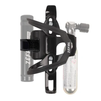 Afbeelding van ZEFAL Pulse Z2i bidonhouder, zwart, versterkt composiet glasvezel, universele houder en co2