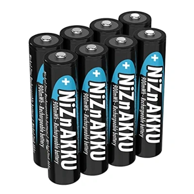 Afbeelding van ANSMANN Nikkel zink batterij AAA 1,6 V 550 mAh (900 mWh) 8 x Micro NiZn/Ni Zn Accus oplaadbare cellen Vervanging voor 1,5 wegwerpbatterijen in stuks