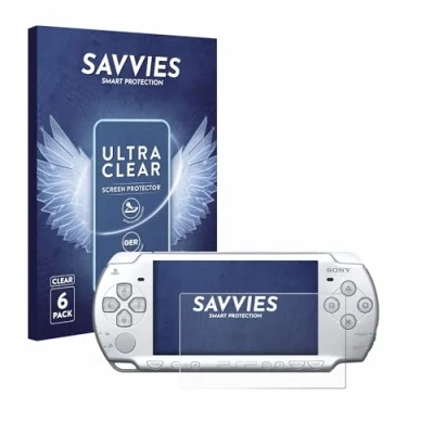 Afbeelding van Savvies Screenprotector voor Sony PSP 2004 Folie Beschermfolie transparant (6 Stuks)