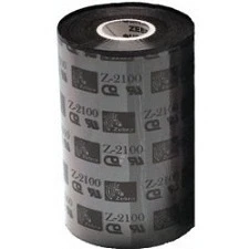 Afbeelding van Zebra 2100 Wax Thermal Ribbon 80mm x 450m printerlint