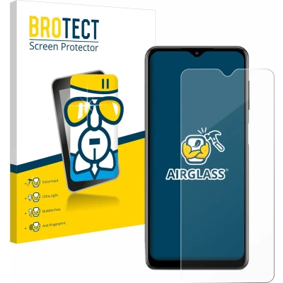 Afbeelding van BROTECT Screenprotector voor Samsung Galaxy M12 Folie Beschermfolie Beschermglas transparant