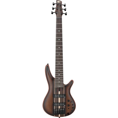 Afbeelding van Ibanez SR1356B Soundgear Premium Dual Mocha Burst Flat 6 snarige elektrische basgitaar met gigbag