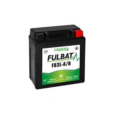 Afbeelding van Fulbat Accu YB3L A/B Gel 12V 3.2Ah (Onderhoudsvrij)