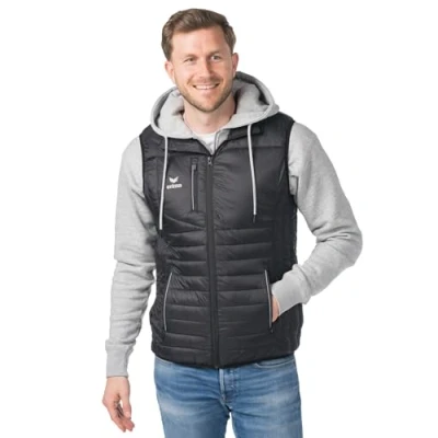 Afbeelding van Erima heren CMPT gewatteerd vest (2062414), zwart, M