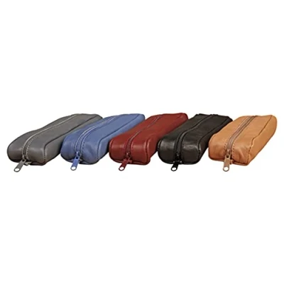 Afbeelding van Clairefontaine 77012C Collection Age Bag Een kleine ovale etui van echt lamsleer 18,5 x 5 3 cm Willekeurige kleur.