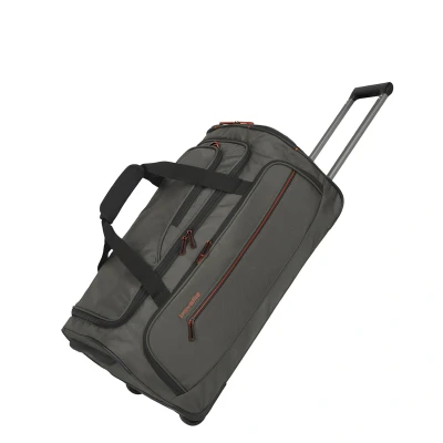 Afbeelding van Travelite Crosslite 5.0 Wheeled Duffle M dark olive Reistas