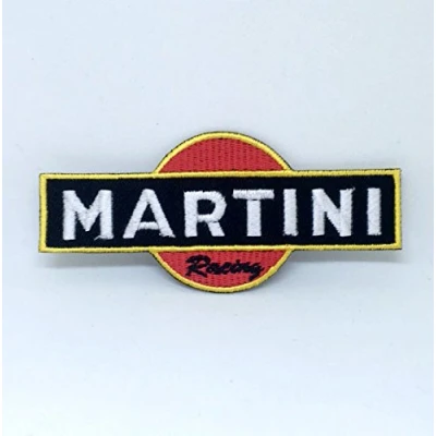 Afbeelding van Martini Racing Sponsoring Opstrijkbare geborduurde patch