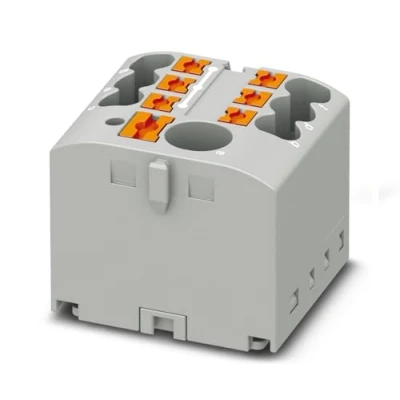 Afbeelding van Phoenix Contact 3273460 Verdeelblok 25.2 mm Spanveer Grijs 10 stuk(s)