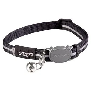 Afbeelding van Rogz beltz AlleyCat Halsband Small Black