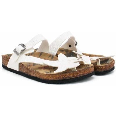 Afbeelding van GOBY Wit Zeester Design Sandalen Slippers Hoge kwaliteit Handmade Maat 39