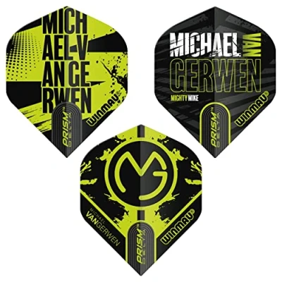 Afbeelding van WINMAU Michael Van Gerwen Specialistische Speler Prism Delta Dart Vlucht Pack