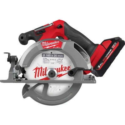 Afbeelding van Milwaukee M18 FUEL™ FCS552 302X accu cirkelzaagmachine 165mm met 2x 3.0Ah accu&quot;;s in HD Box koffer 4933493589