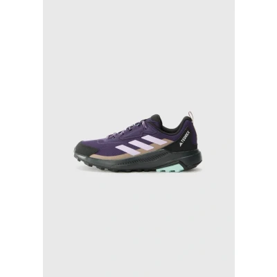 Afbeelding van Adidas Terrex Anylander Trail hardloopschoenen, Dames, Maat: 42 2/3, Aurora plum/powder plum/trace brown Textiel