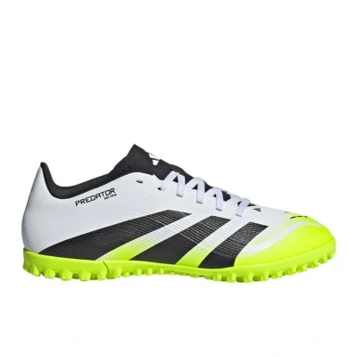 Afbeelding van adidas Performance Predator CLUB TF Voetbalschoenen voor kunstgras, Heren, Maat: 44, Footwear white/core black/lucid lemon Kunststof