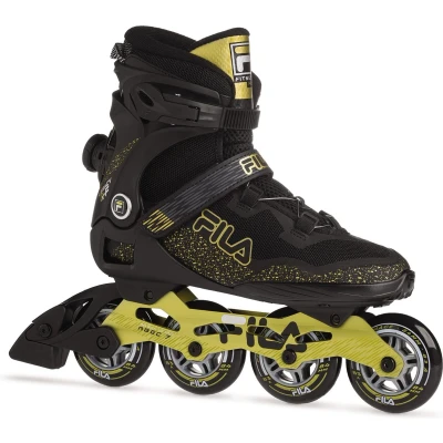 Afbeelding van Legacy QF Inline Skates Heren Black Gold 990 7 Zwart In Line