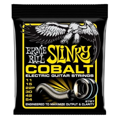 Afbeelding van Ernie Ball Beefy Slinky Cobalt Electric Guitar Strings 11 54 Gauge