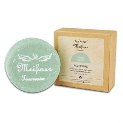 Afbeelding van Meissner Tremonia scheerzeep Gentle Menthol 95gr