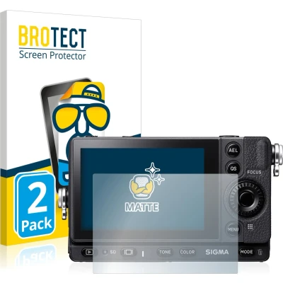Afbeelding van BROTECT (2 Stuks) Antireflecterende Beschermfolie voor Sigma FP Anti Glare Screen Protector, Mat, Ontspiegelend